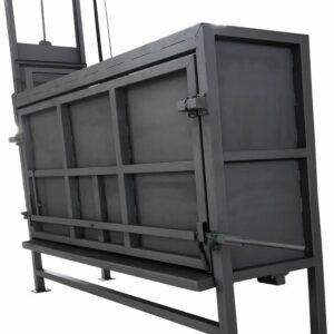 Cajón de noqueo mecánico bovino