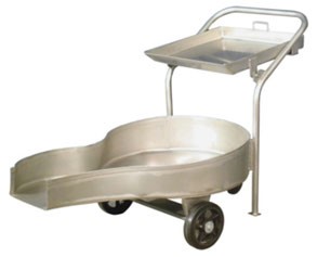 Coche contenedor bajo para visceras