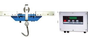 Balanza electrónica para riel de platina
