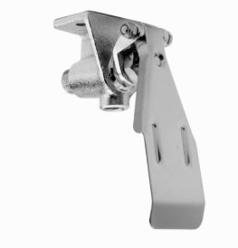 Válvula de pedal de rodilla para lavamanos en acero inoxidable